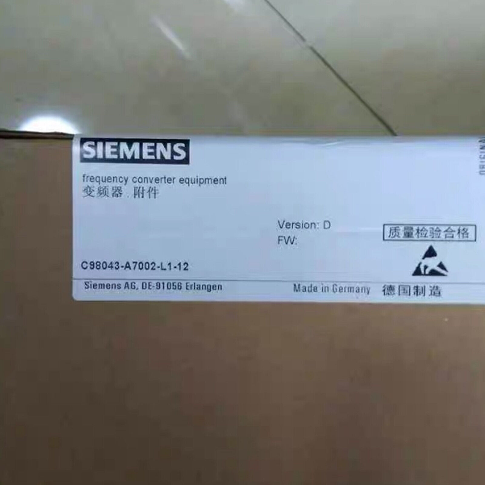 1PC New Siemens C98043-A7002-L1-12 C98043A7002L112 Power Board Expedited Ship