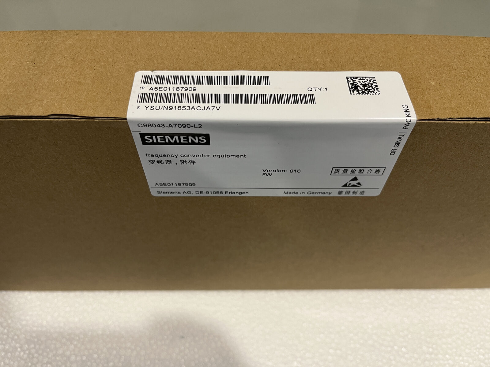 1PC New SIEMENS A5E01187909 C98043-A7090-L2 C98043A7090L2 Expedited Shipping