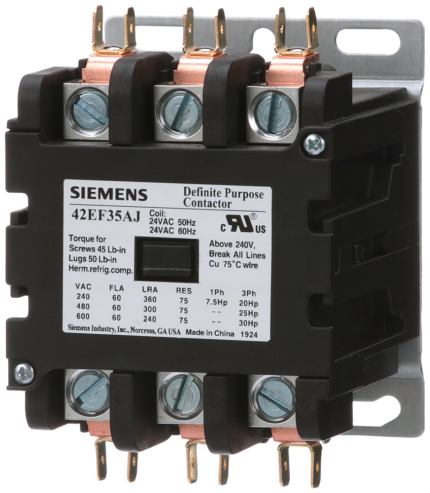 Siemens 42EF35AJ Contactor 42DP 60A 3P