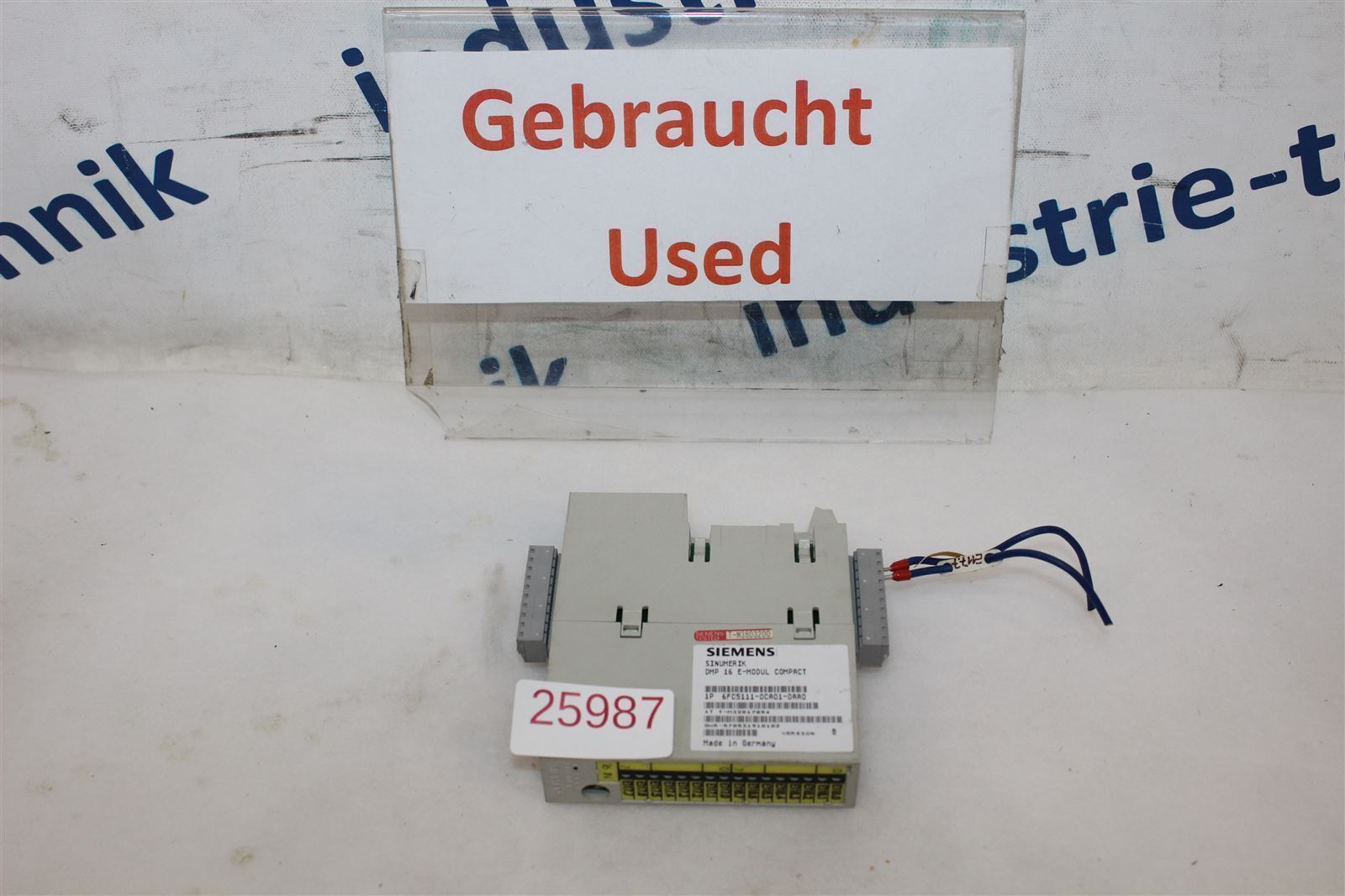 3 X Siemens Sinumerik 6FC5111-0CA01-0AA0 Module Compact 6FC51110CA010AA0