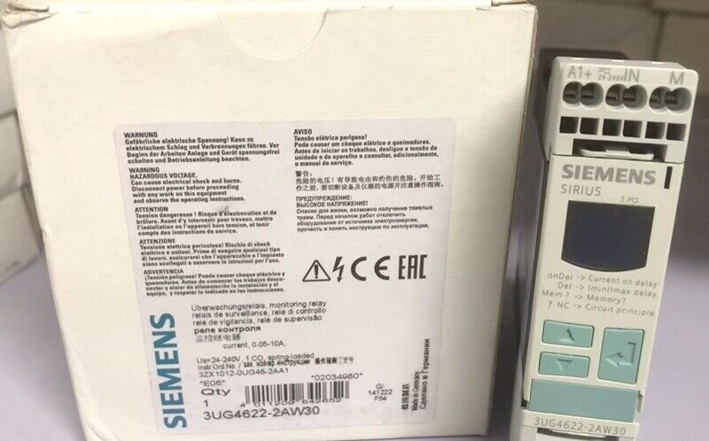 1PC New SIEMENS 3UG4622-2AW30 Safety Relay
