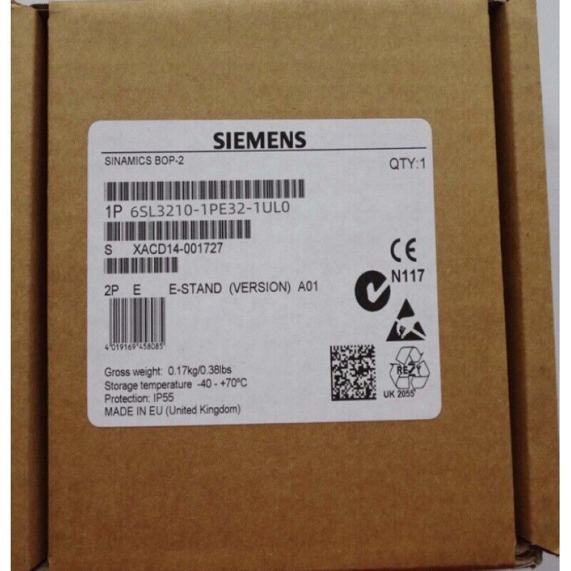 New SIEMENS 6SL3210-1PE32-1UL0 6SL3 210-1PE32-1UL0
