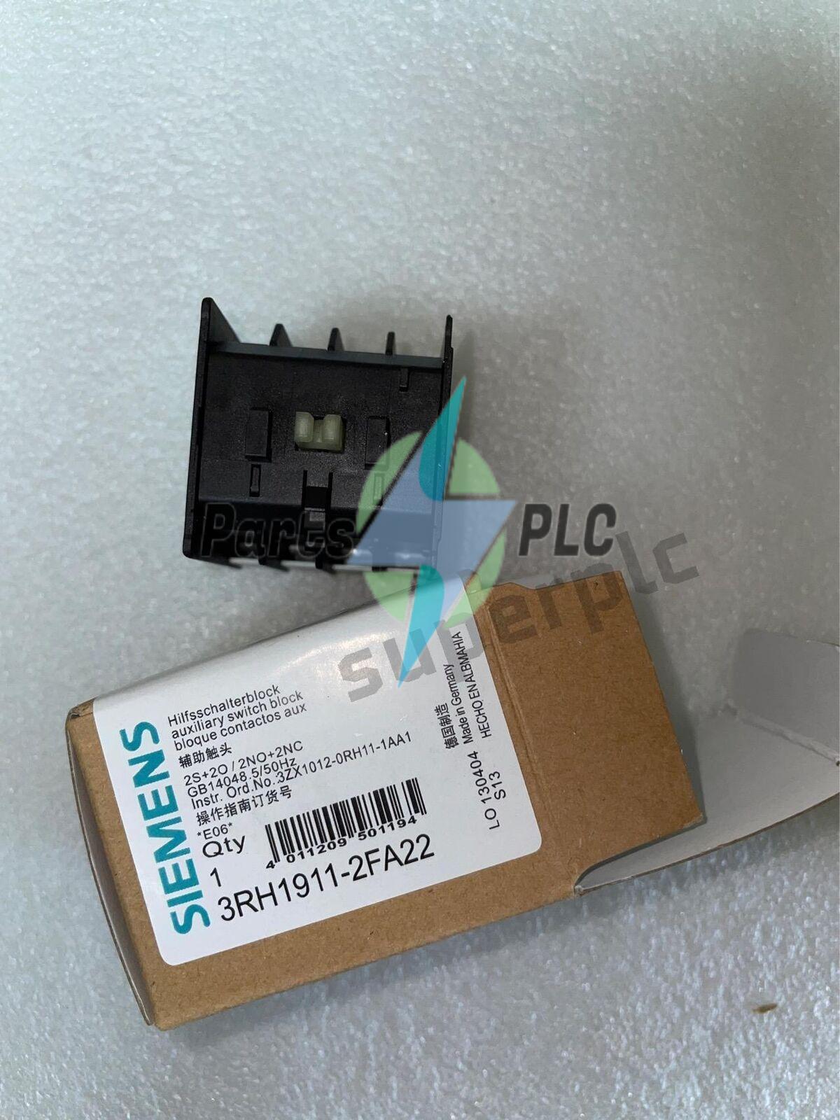 new SIEMENS 1pcs 3RH1911-2FA22 3RH1 911-2FA22  AUXILIARY CONTACT