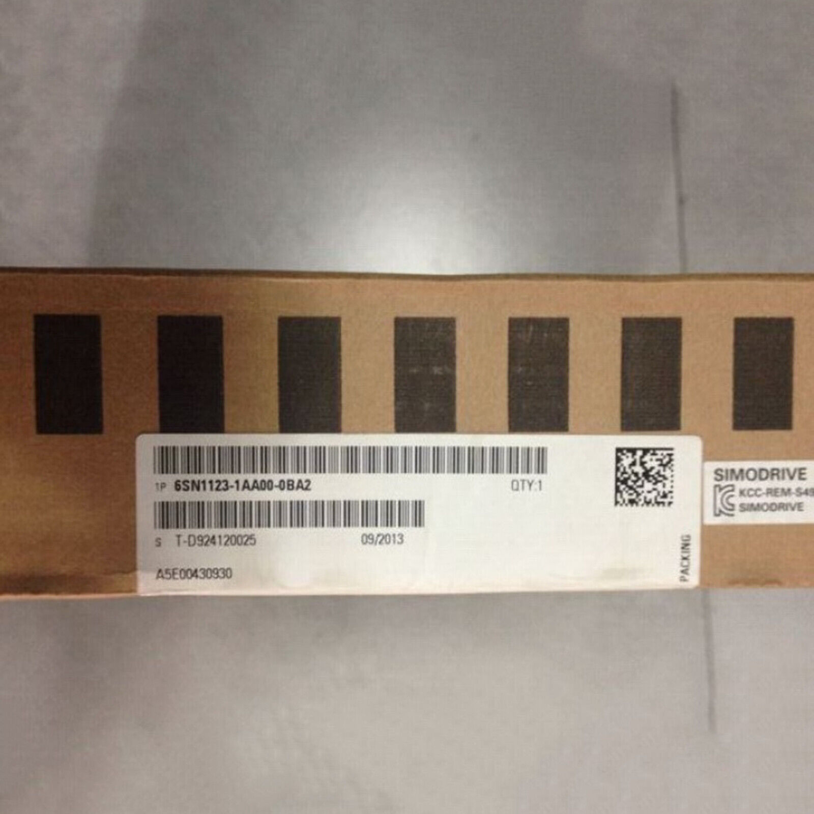 Siemens 6SN1123-1AA00-0BA2 PLC Module 6SN1 123-1AA00-0BA2 New Expedited Shipping