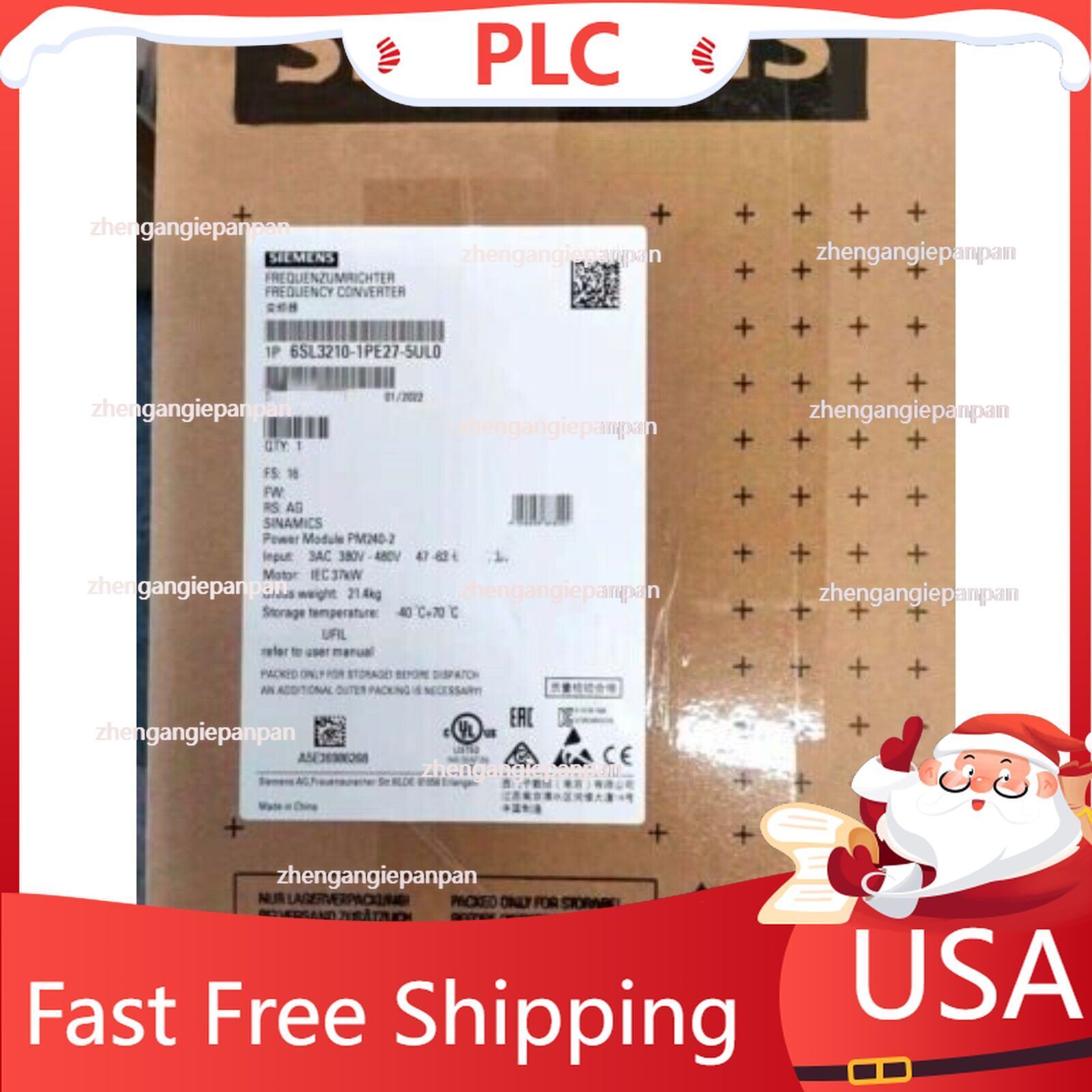 New Siemens 6SL3 210-1PE27-5UL0 6SL3210-1PE27-5UL0 G120 POWER MODULE PM240-2