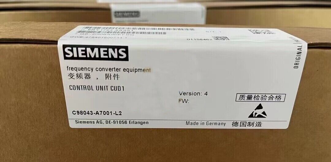 C98043-A7001-L2 New SIEMENS Mainboard CUD1 New Version 6RY1703-0AA01