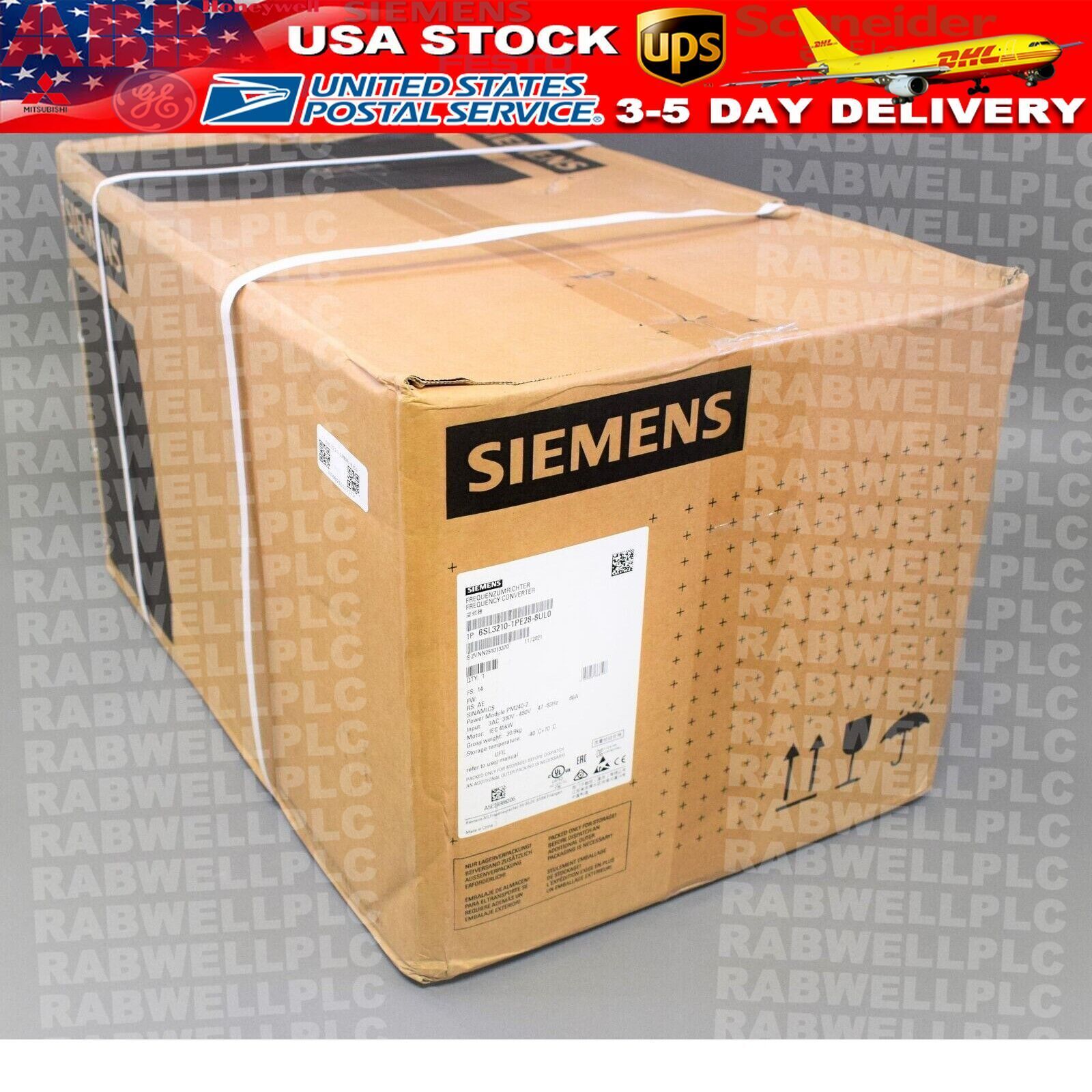 NEW Siemens 6SL3210-1PE28-8UL0 G120 PM240-2 Unfiltered 6SL3 210-1PE28-8UL0