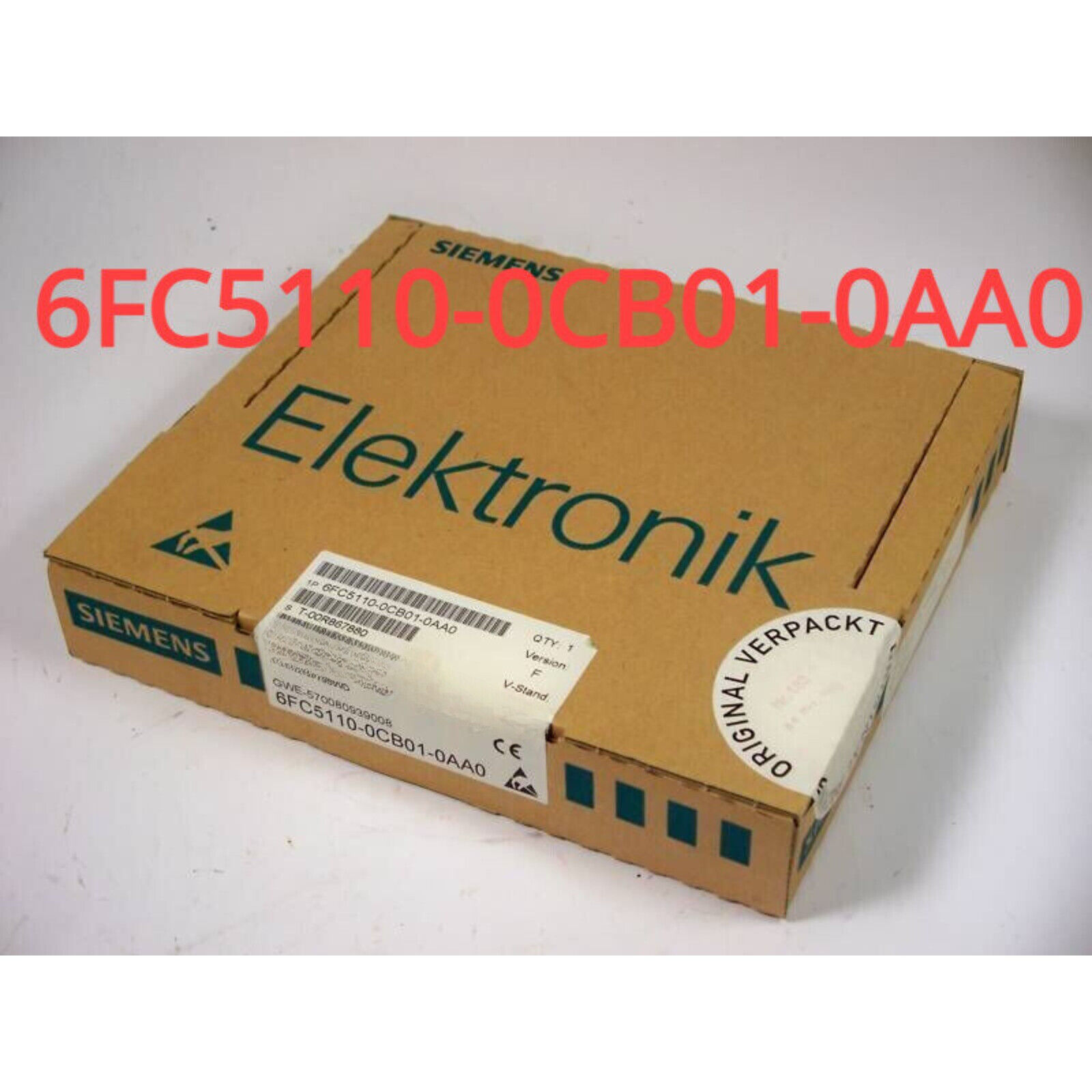 6FC5 110-0CB01-0AA0 NEW Siemens 6FC5110-0CB01-0AA0 SINUMERIK 840C/840CE PLC CPU