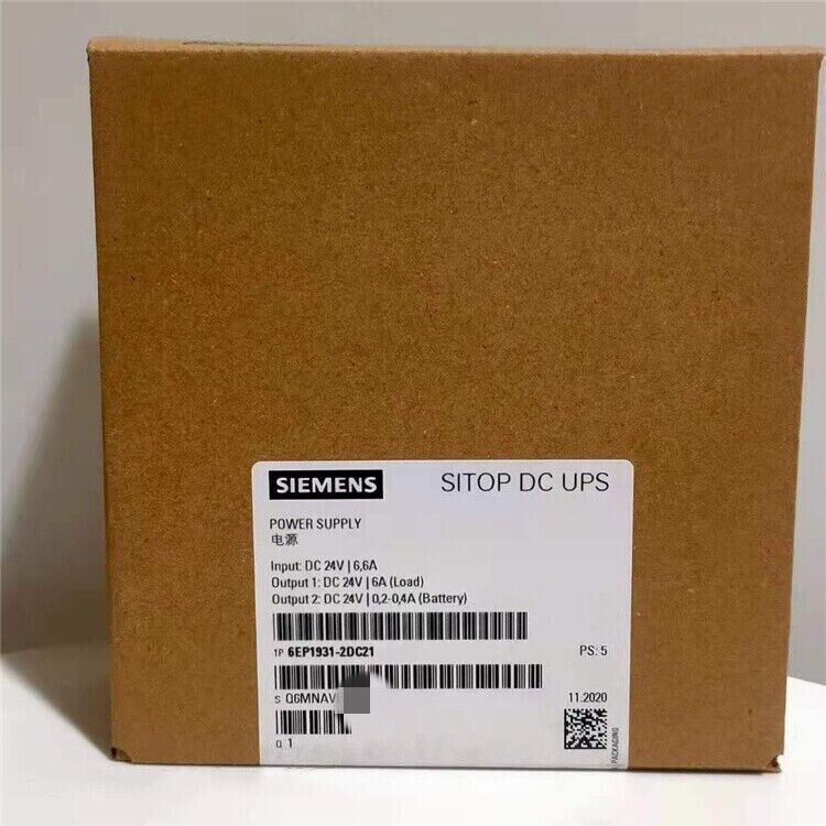 1pc NEW Sealed SIEMENS Sitop DC Power Supply 6EP1931-2DC21 w/ UPS