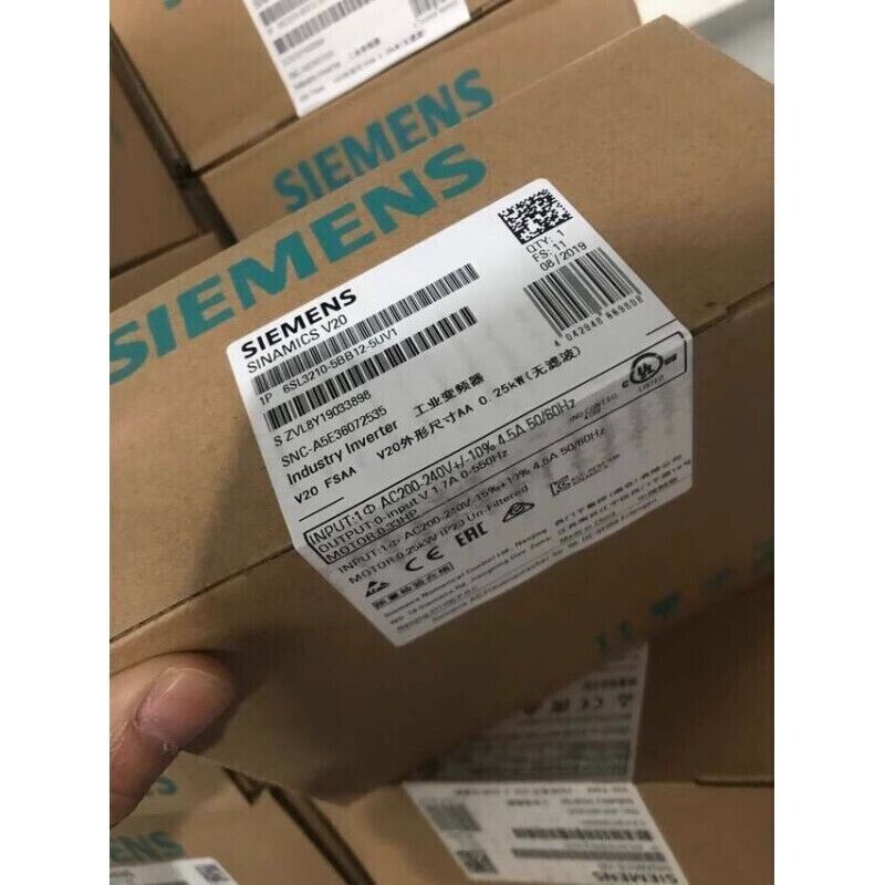 6SL3210-5BB12-5UV1 NEW Sealed Siemens Industry Inverter 6SL3210-5BB12-5UV1