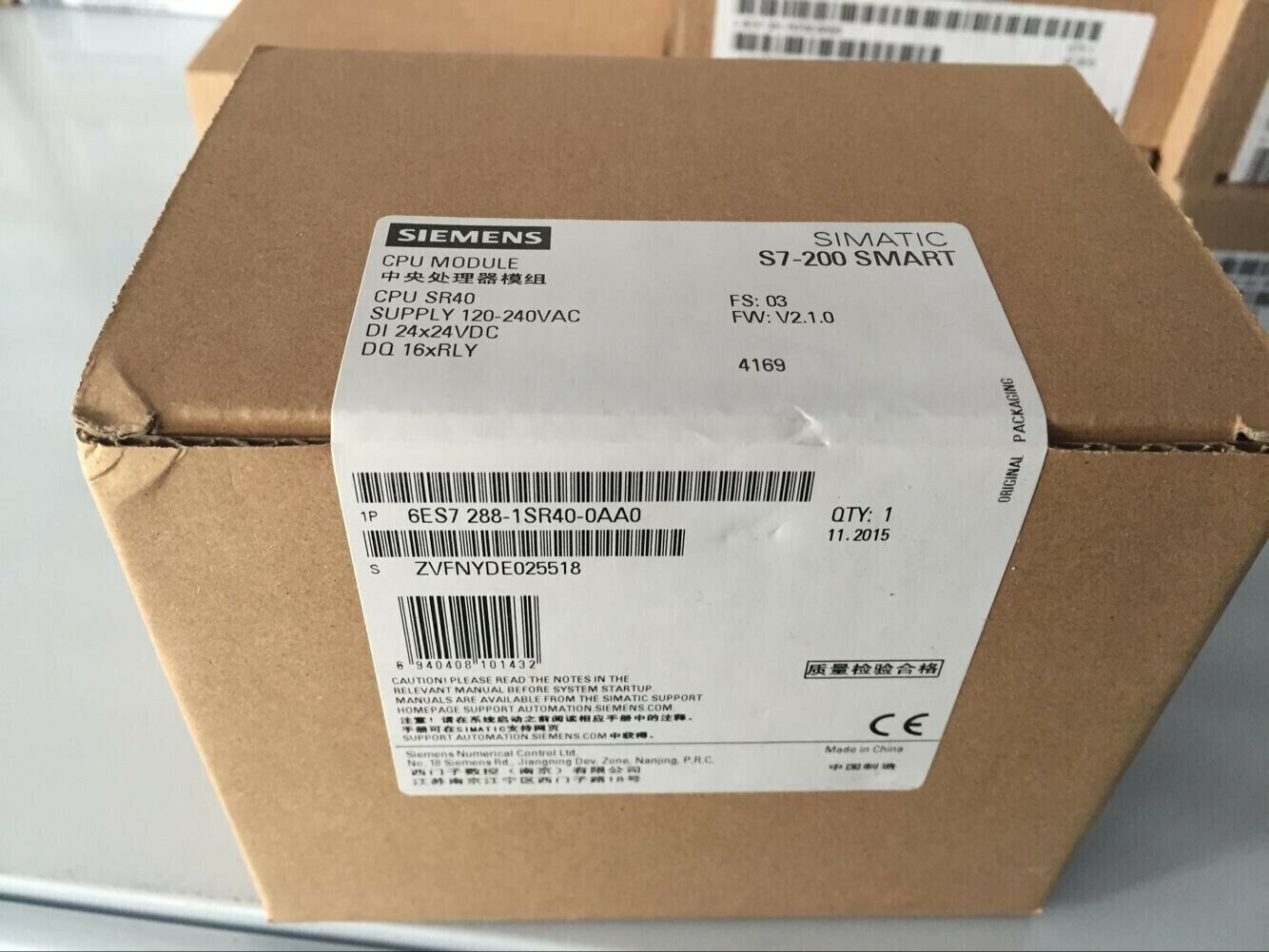 6ES7 288-1SR40-0AA0 NEW SIEMENS CPU Module 6ES7288-1SR40-0AA0