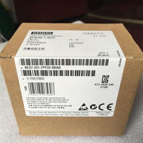 1PC NEW Sealed SIEMENS 6ES7 231-7PF22-0XA0 6ES7231-7PF22-0XA0 w/ plc
