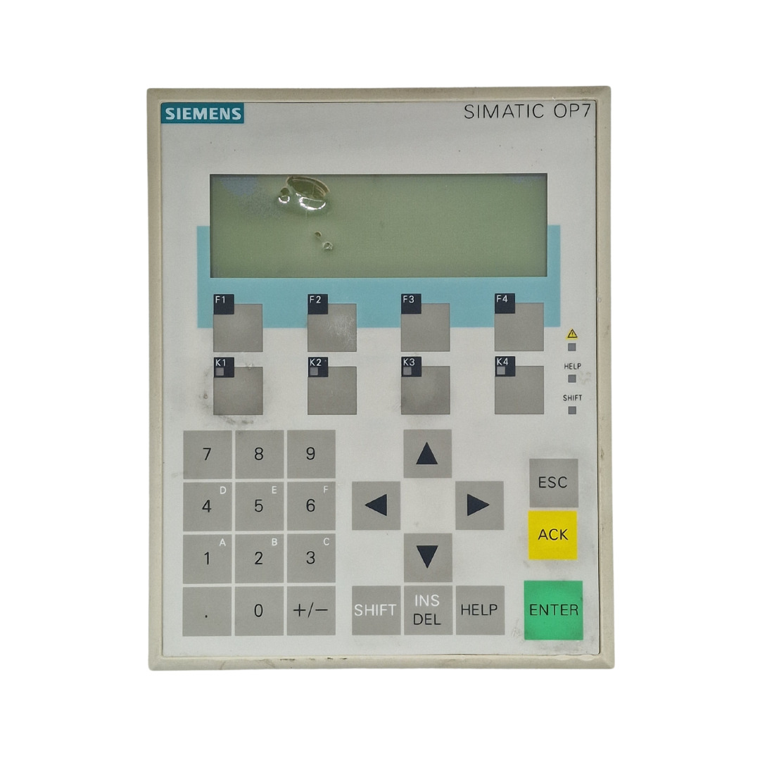 Siemens 6AV3 607-1JC20-0AX1 Operator Panel