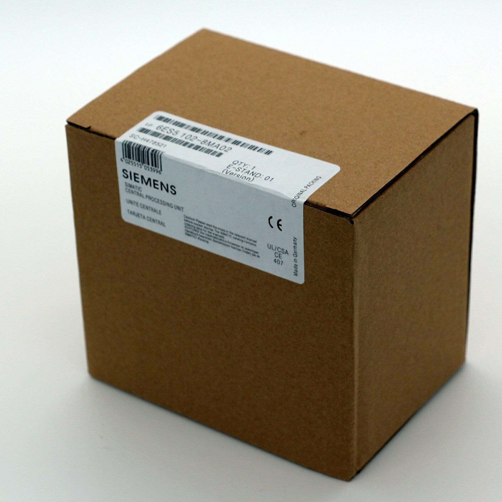 1PC New SIEMENS 6ES5102-8MA02 6ES51028MA02 Expedited Shipping