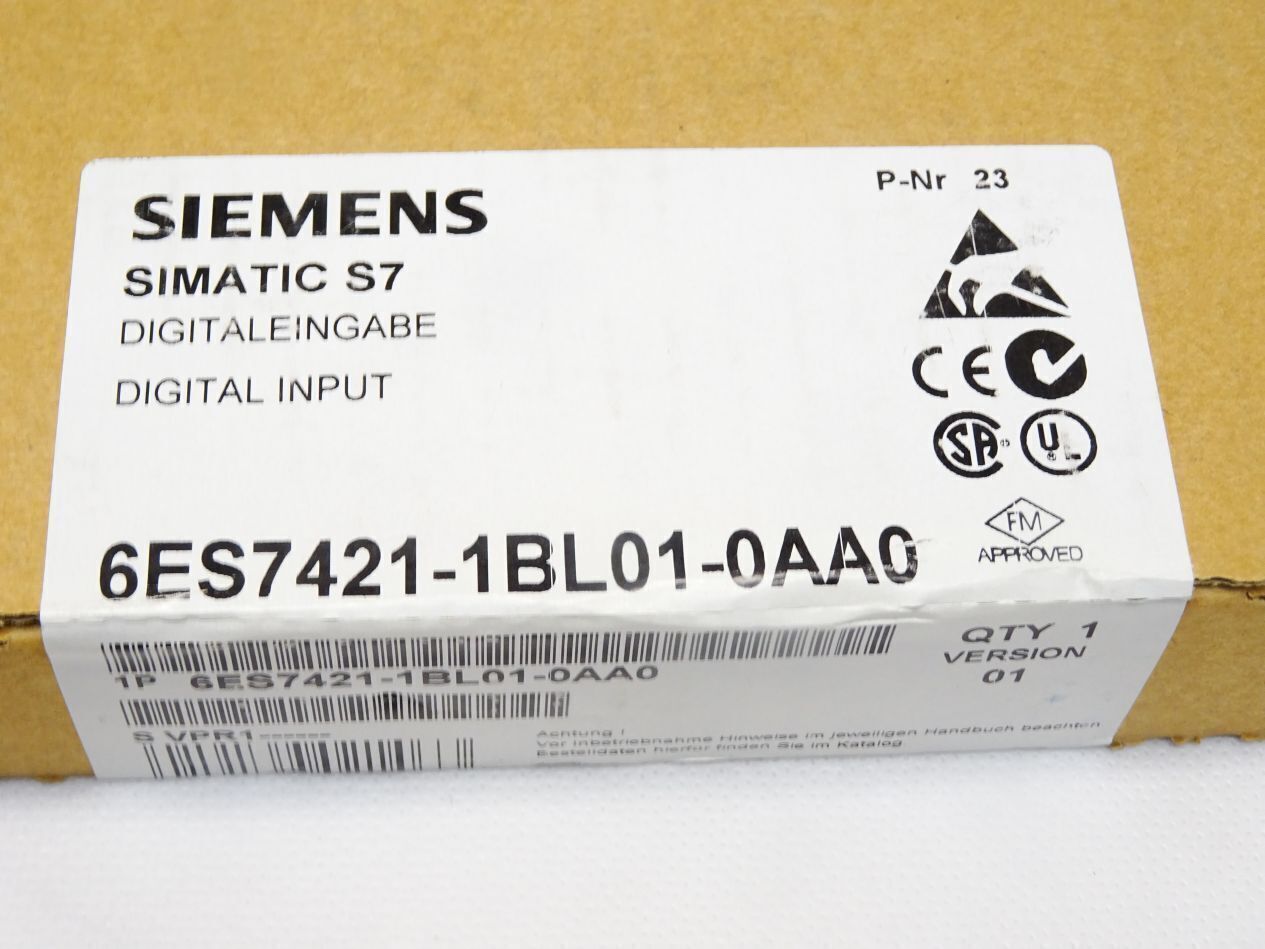 1PCS Unopened Brand New Siemens PLC 6ES7 421-1BL01-0AA0 6ES7421-1BL01-0AA0