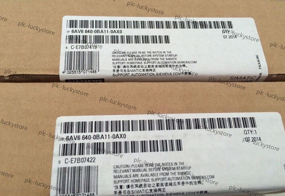 1X NEW Siemens 6AV6 640-0BA11-0AX0 HMI Operator Panel 6AV6640-0BA11-0AX0