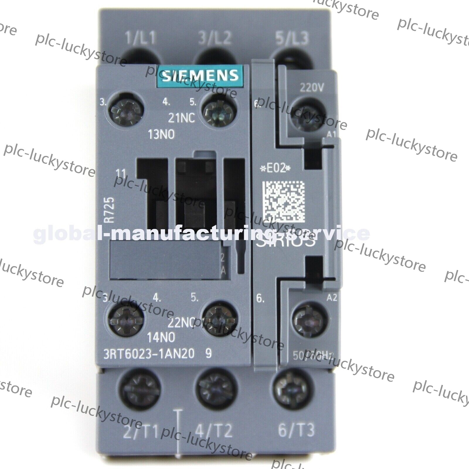 1X NEW SIEMENS 3RT6023-1AN20 Contactor AC220V 9A
