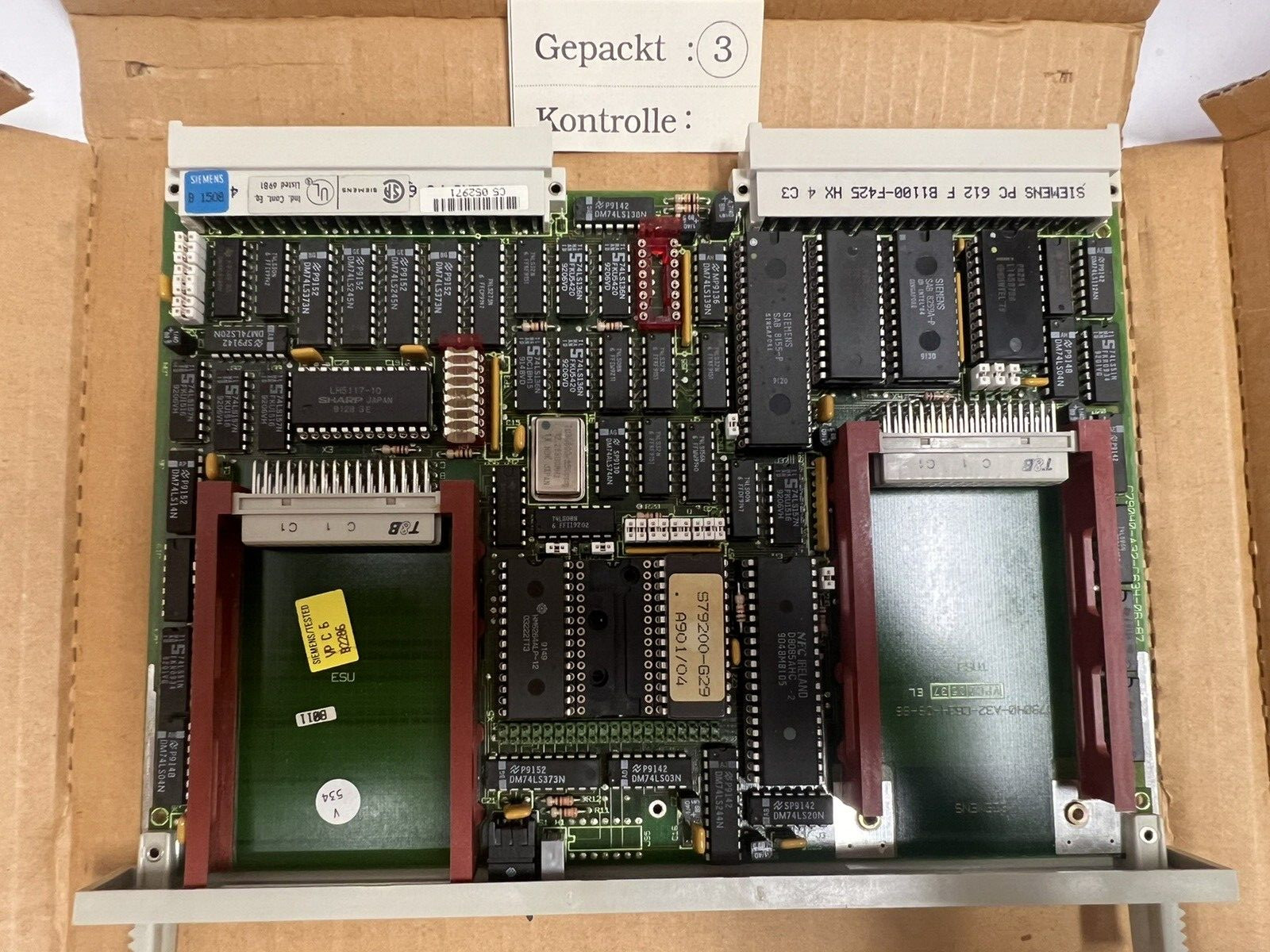 NEW SIEMENS 6ES5 524-3UA13 SIMATIC S5 CENTR PROCESS UNIT