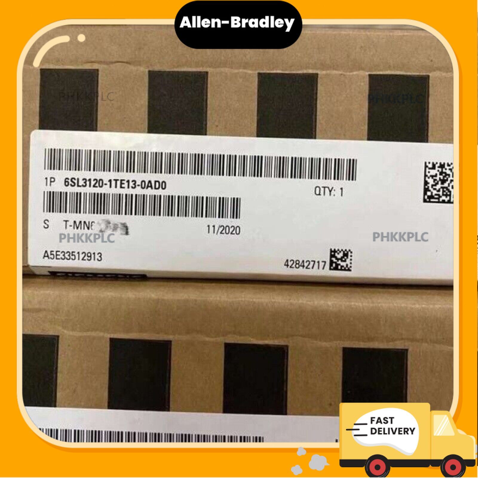 NIB SIEMENS 6SL3120-1TE13-0AD0 POWER MODULE 6SL31201TE130AD0 EXPEDITED SHIPPING