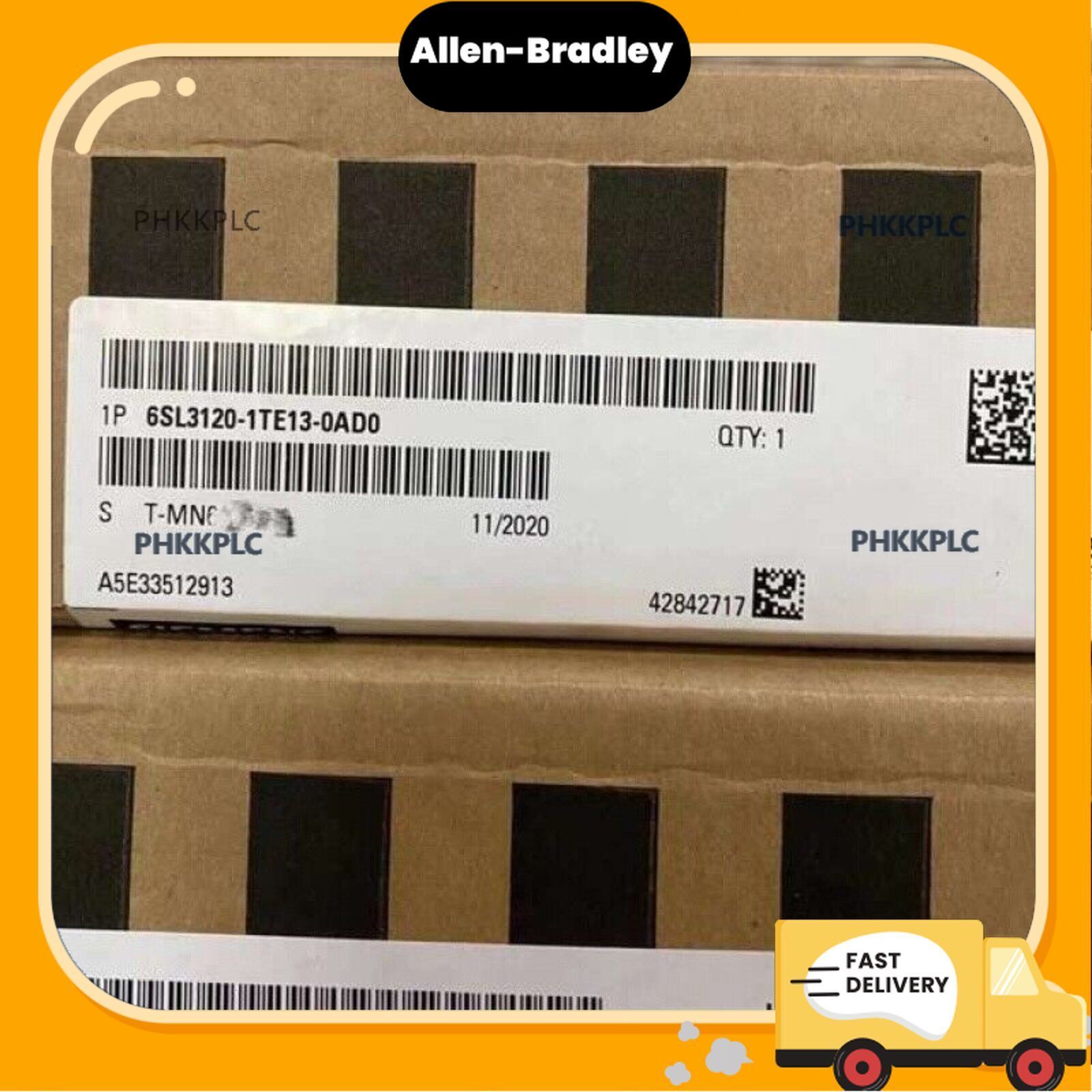 1PC New Siemens 6SL3120-1TE13-0AD0 Module Expedited Shipping