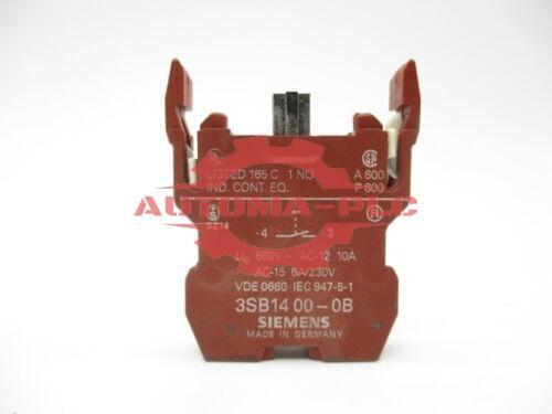 5PCS NEW Siemens 3SB1400-0B Switching Element Original