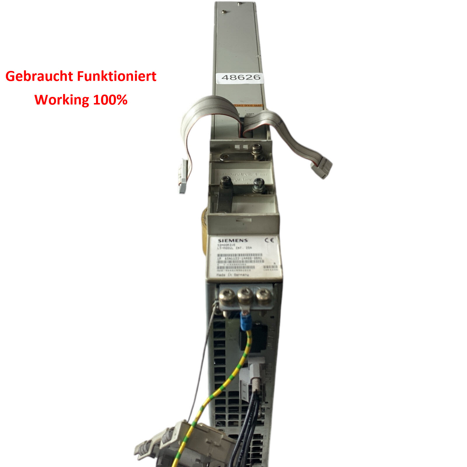 Siemens 6SN1123-1AA00-0BA1 SIMODRIVE LT Module GWE-566018901010