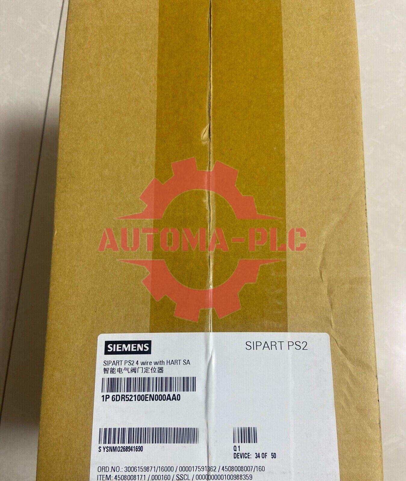 6DR5210-0EN00-0AA0 1PCS NEW Siemens Electropneumatic Positioner 6DR52100EN000AA0