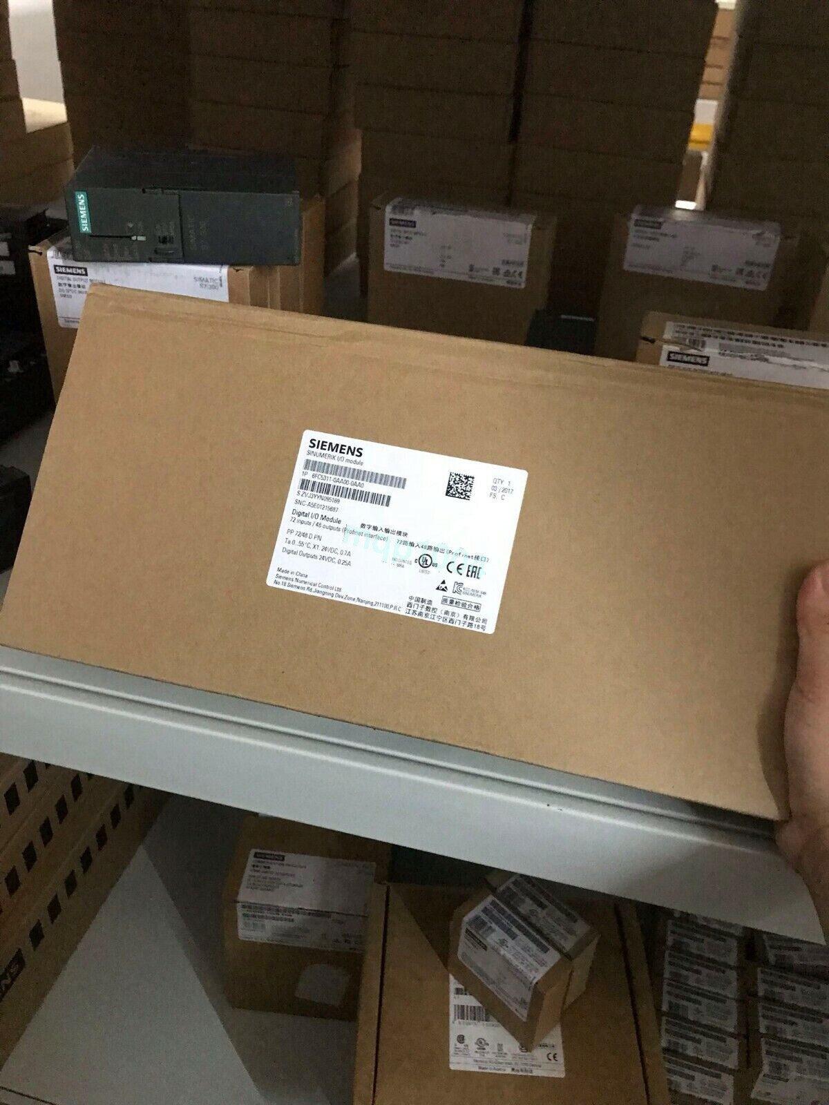 1PC Siemens 6FC5311-0AA00-1AA0  I/O MODULE New In Box Expedited Shipping