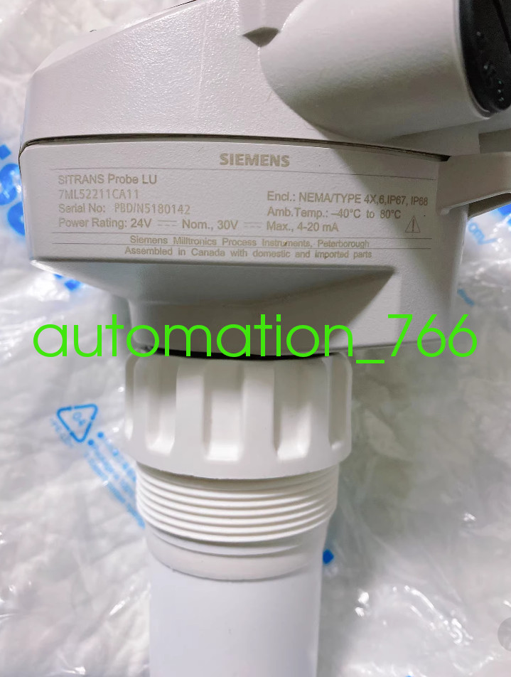 Brand new SIEMENS  7ML52211CA11 Ultrasonic level gauge shipping Via Fedex or DHL