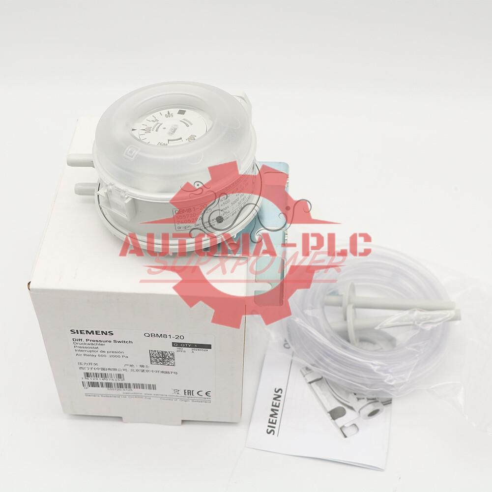 NEW Siemens QBM81-20 Differential pressure switch 500-2000pa 1PCS
