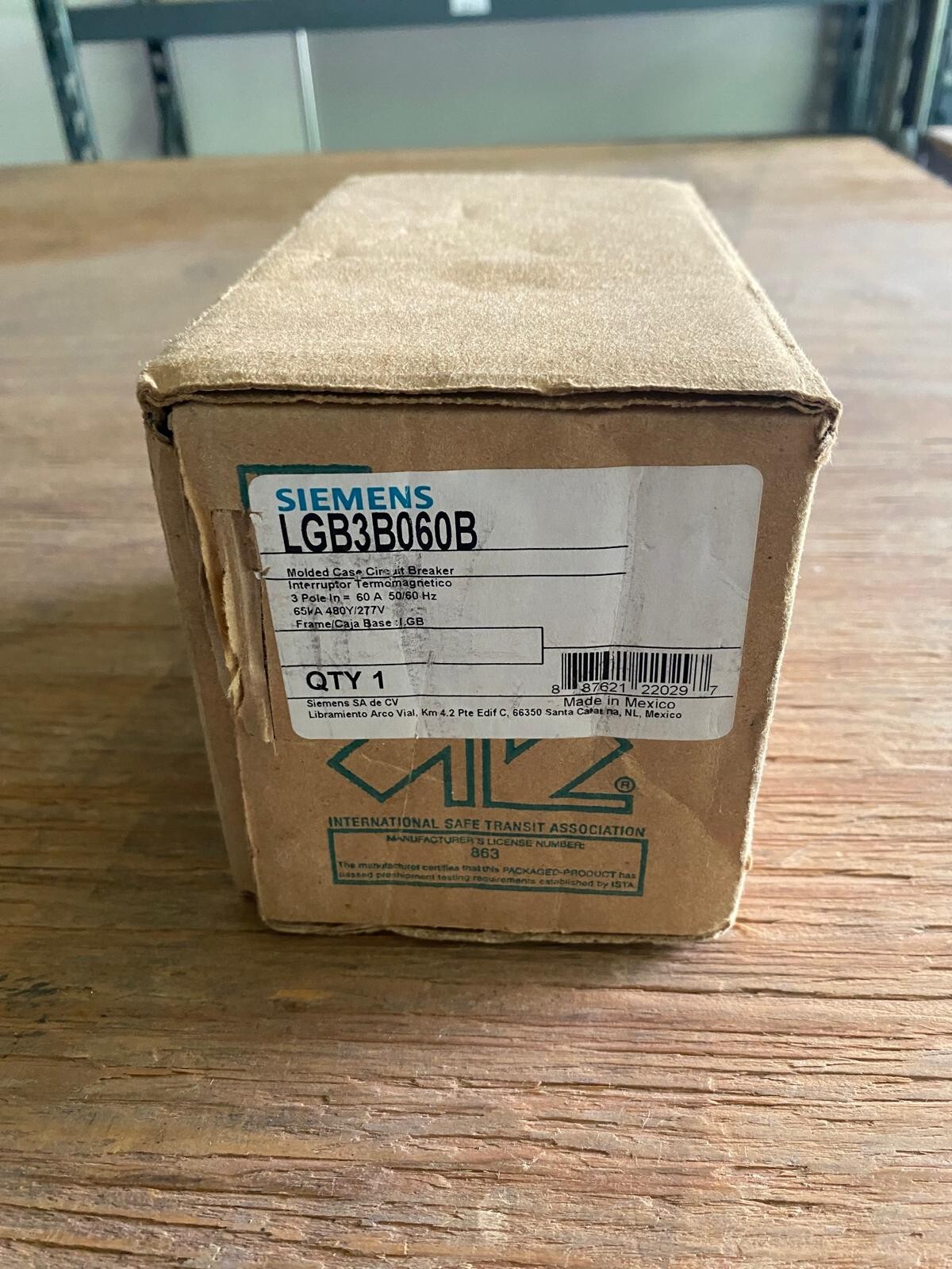 Siemens LGB3B060B