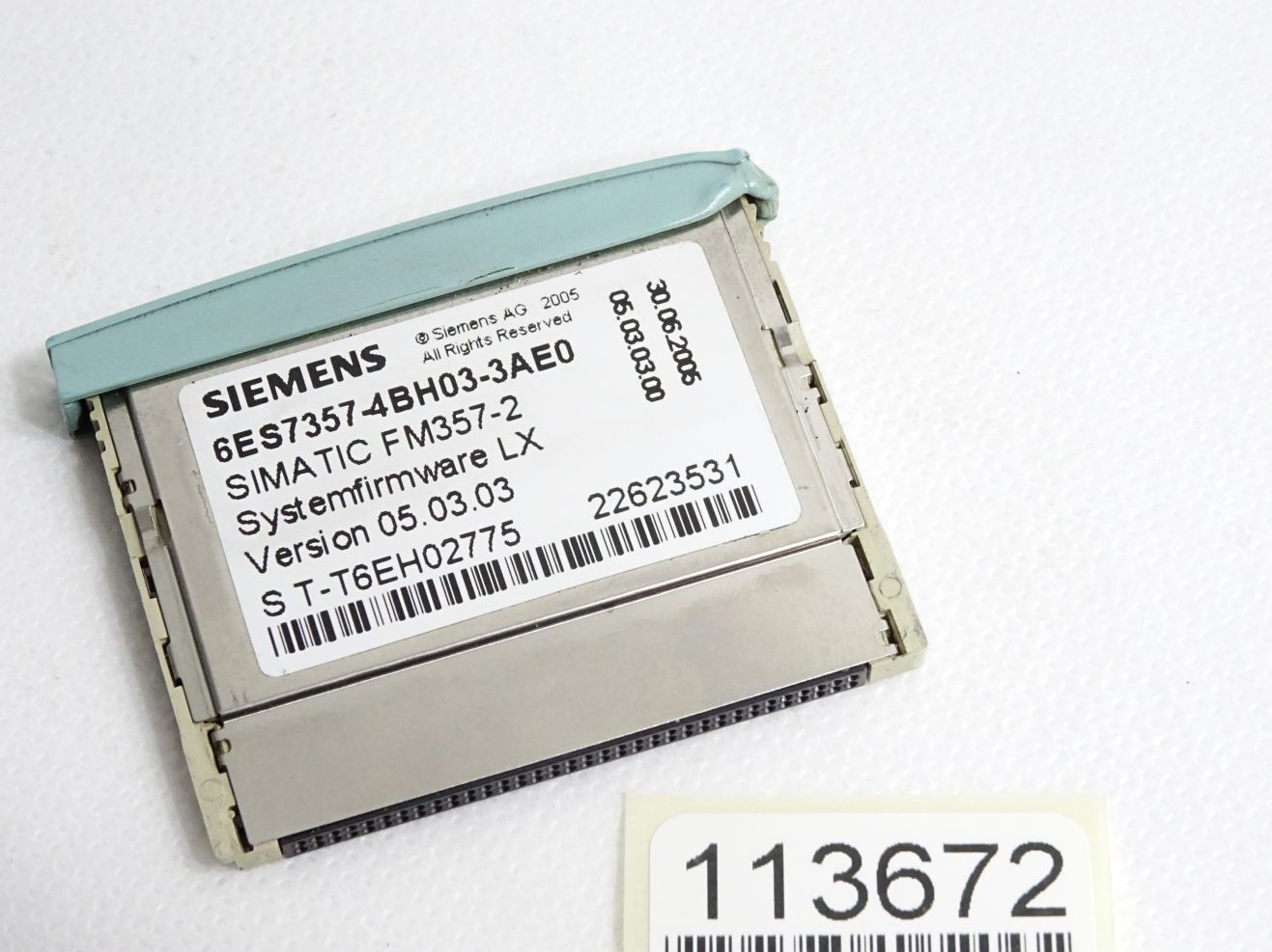 Siemens 6ES7951-1KM00-0AA0 FM357-2 6ES7357-4BH03-3AE0 / Cover Damaged
