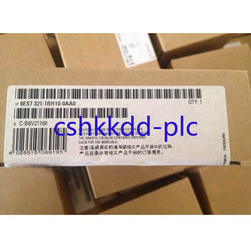 1PC Siemens 6ES7 321-1BH10-0AA0 6ES7321-1BH10-0AA0 New In Box Expedited Shipping