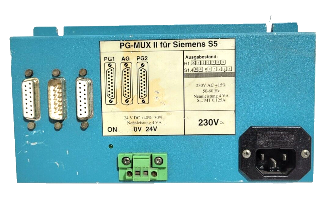 PG-Mux II für Siemens S5 PLC Module / Rack 891397