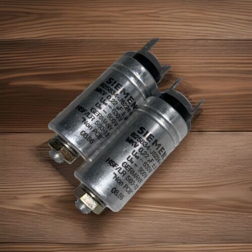 2x Siemens MKV 0.22uF 900V - B25834-J6224-M1  - Öl - PIO Best For Audio
