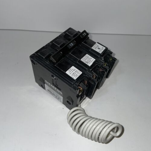SIEMENS B215H00S01 15A 3POLE BOLT ON CIRCUIT BREAKER