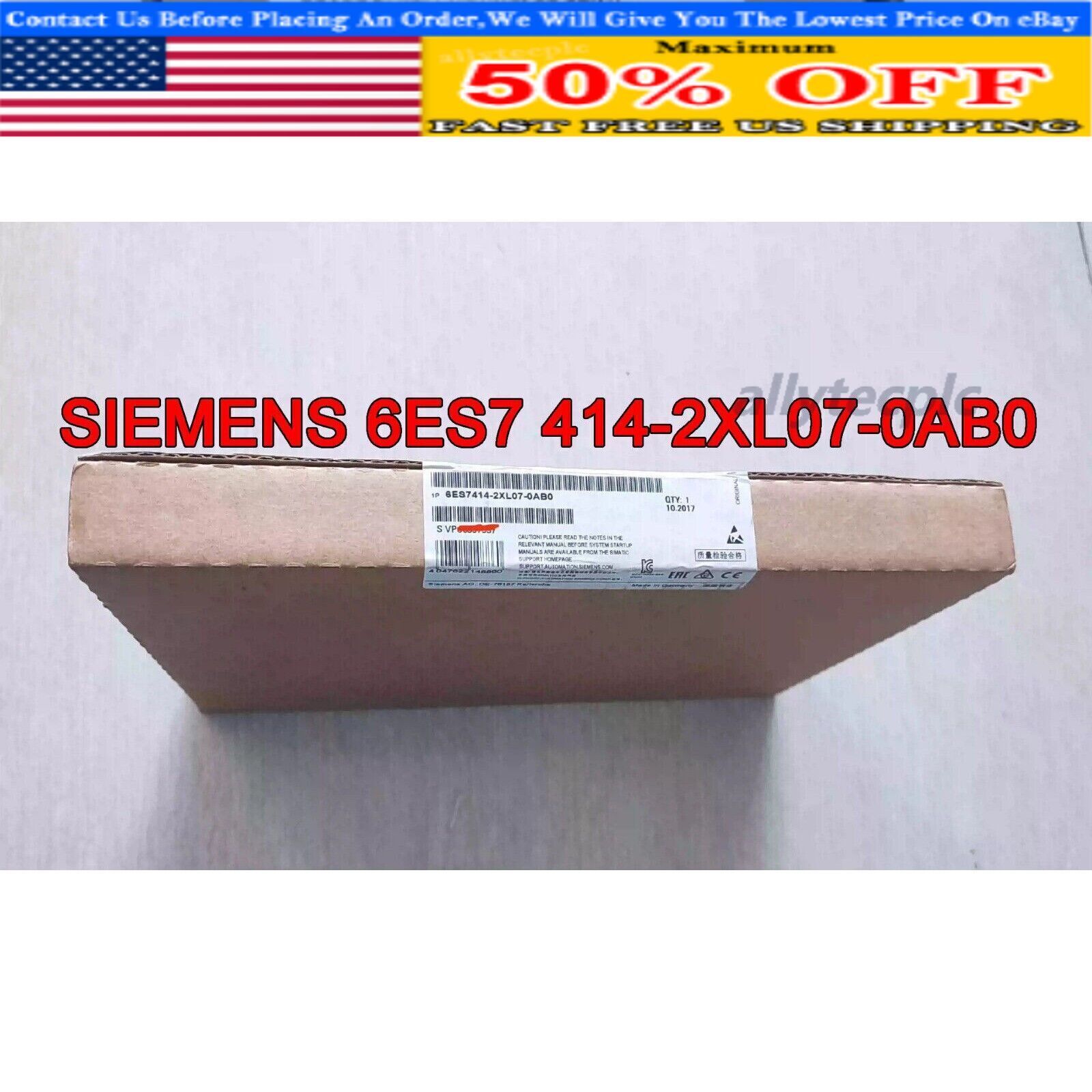 New Siemens 6ES7 414-2XL07-0AB0 6ES7414-2XL07-0AB0 SIMATIC S7-400 CPU 414-2