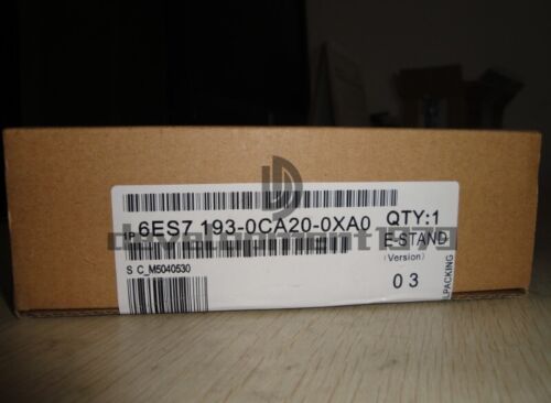 1PC Siemens 6ES7193-0CA20-0XA0 6ES7 193-0CA20-0XA0 NEW