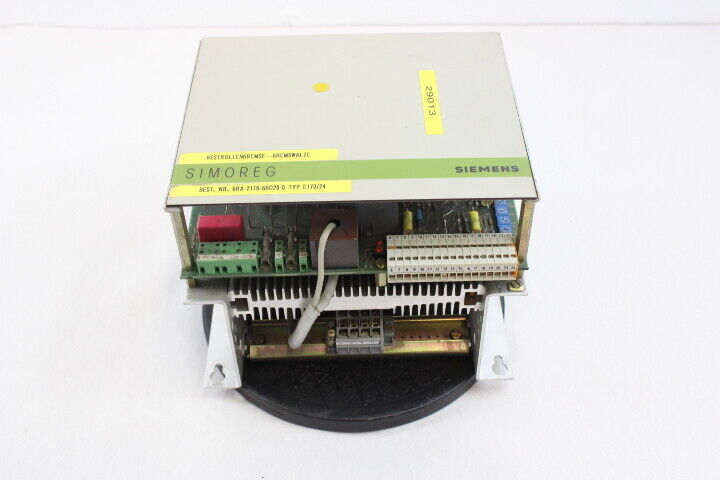 SIEMENS SIMOREG 6RA2116-6BD20-0 Restrollenbremse -used-