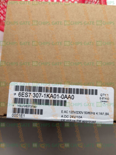 Siemens SIMATIC S7 6ES7 307-1KA01-0AA0 6ES7307-1KA01-0AA0 1PC
