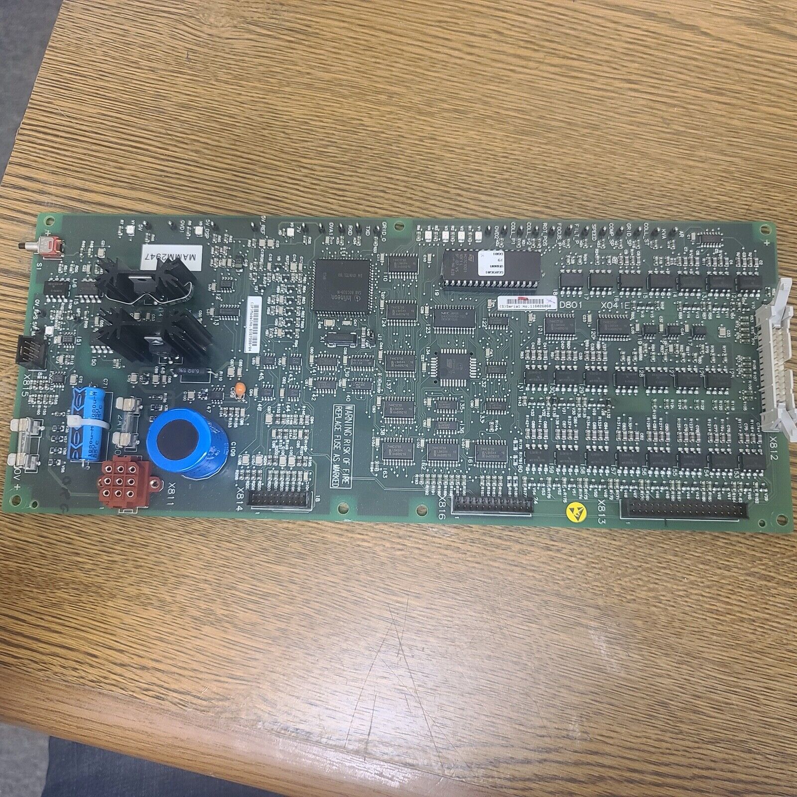 Siemens Mammomat 1000 / 3000 - D801 / 6167980 CPU Board