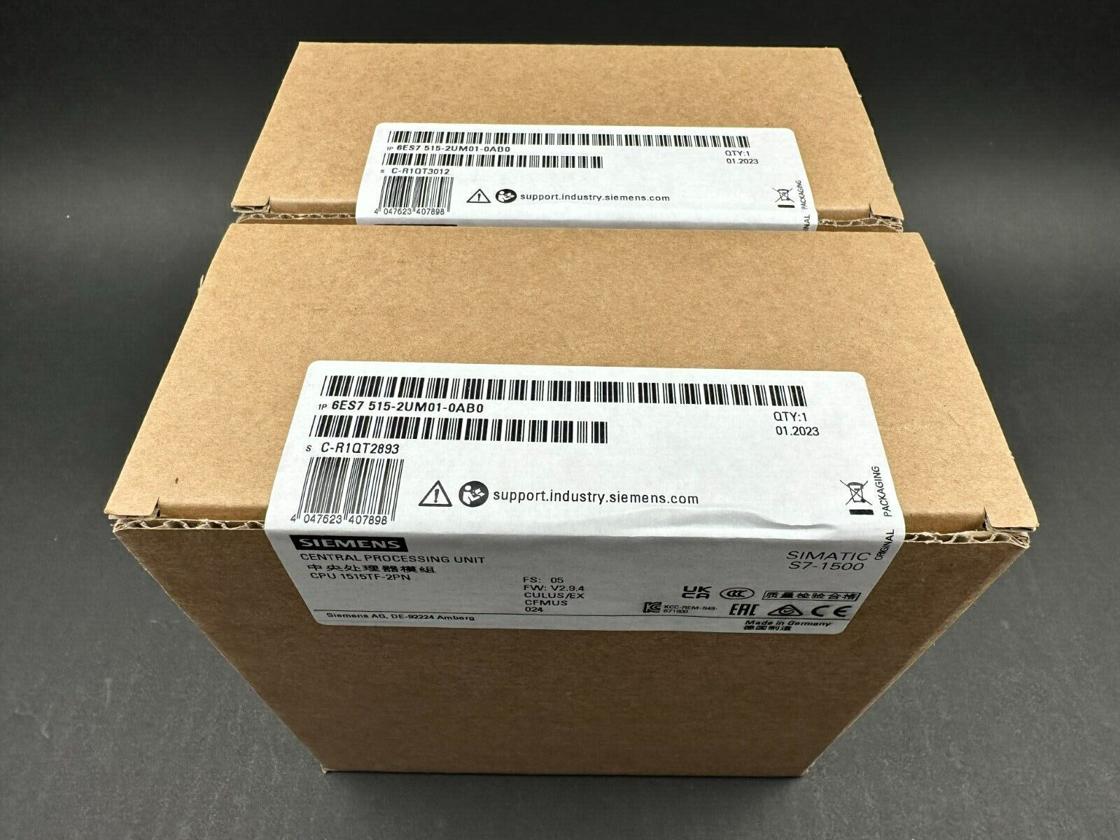 1PCS NEW SIEMENS 6ES7 515-2UM01-0AB0 6ES7515-2UM01-0AB0