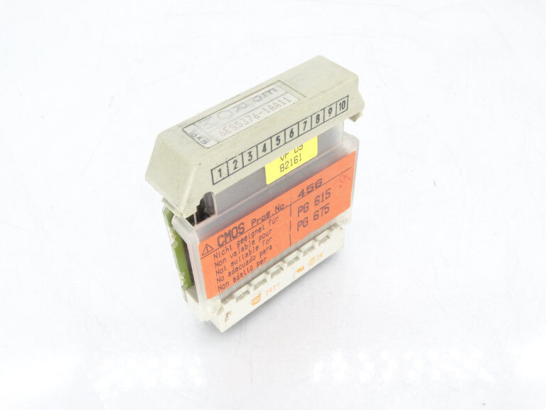 SIEMENS 6ES5376-1AA11 PLC MODULE