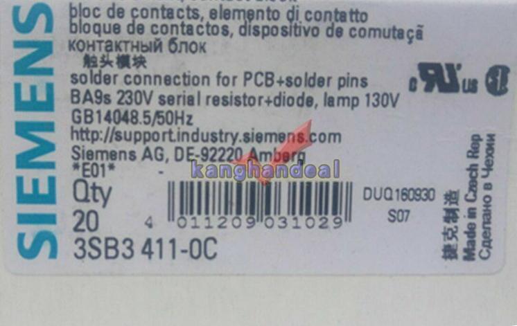 1PCS Brand NEW SIEMENS 3SB3411-0C
