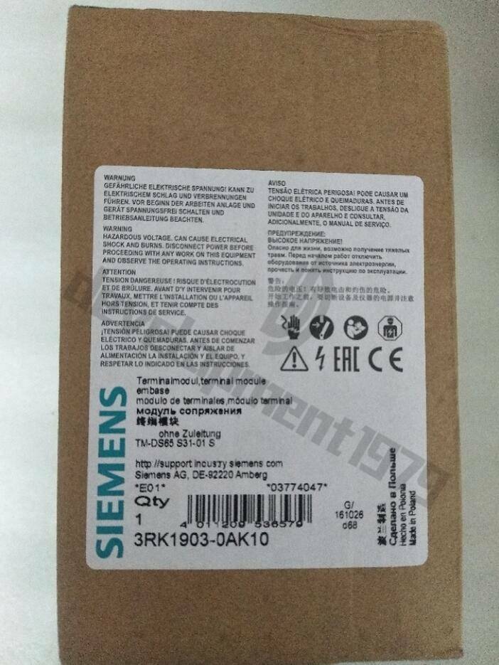 ONE NEW Siemens module 3RK1903-0AK10 3RK1 903-0AK10