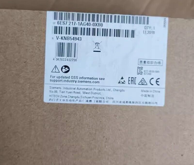 SIEMENS 6ES7 217-1AG40-0XB0 Module