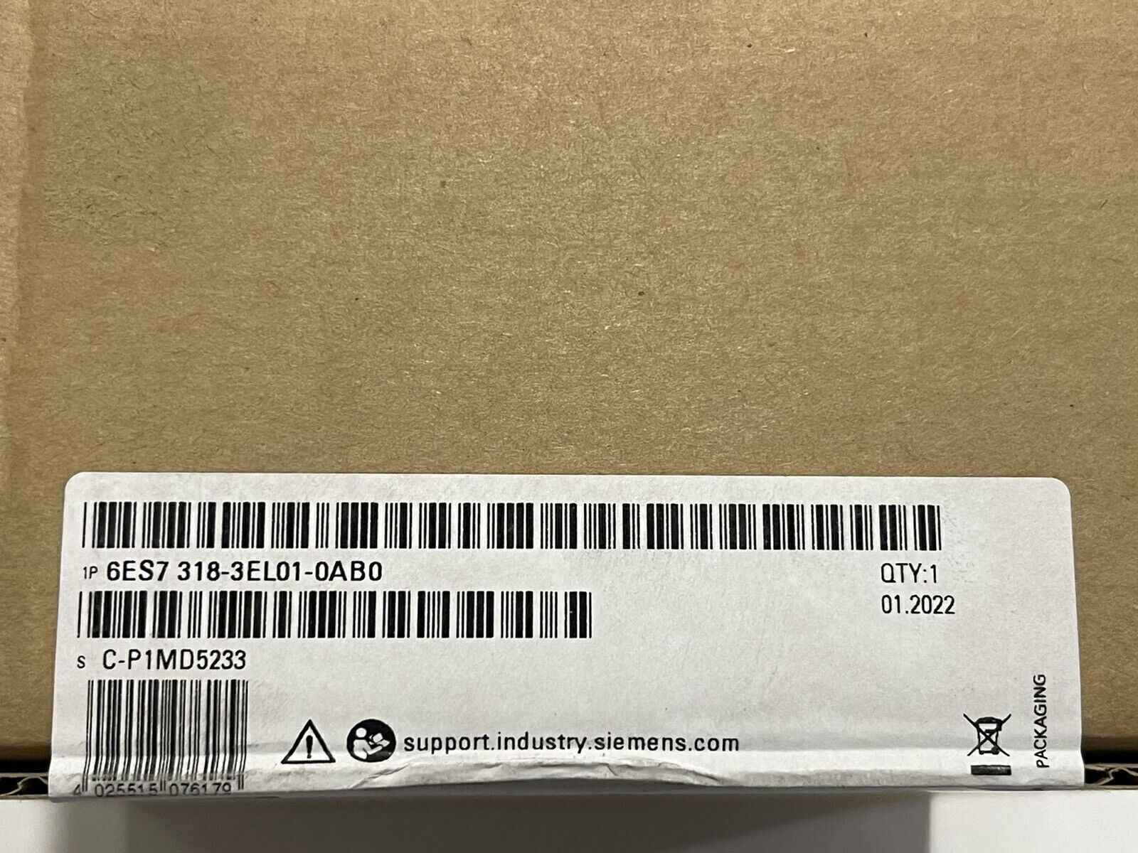 New Sealed Siemens 6ES7 318-3EL01-0AB0 Free Shipping
