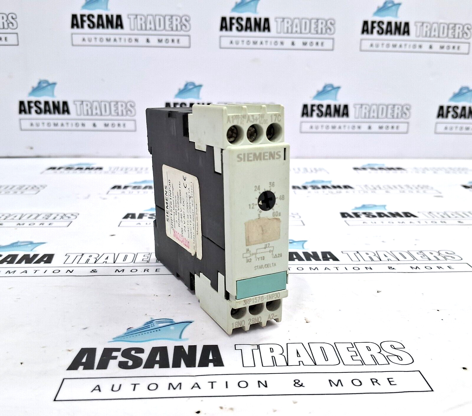 SIEMENS | 3RP15761NP30 | 3-60 SECS | 200-240V 50/60HZ 24VAC/DC | TIME RELAY