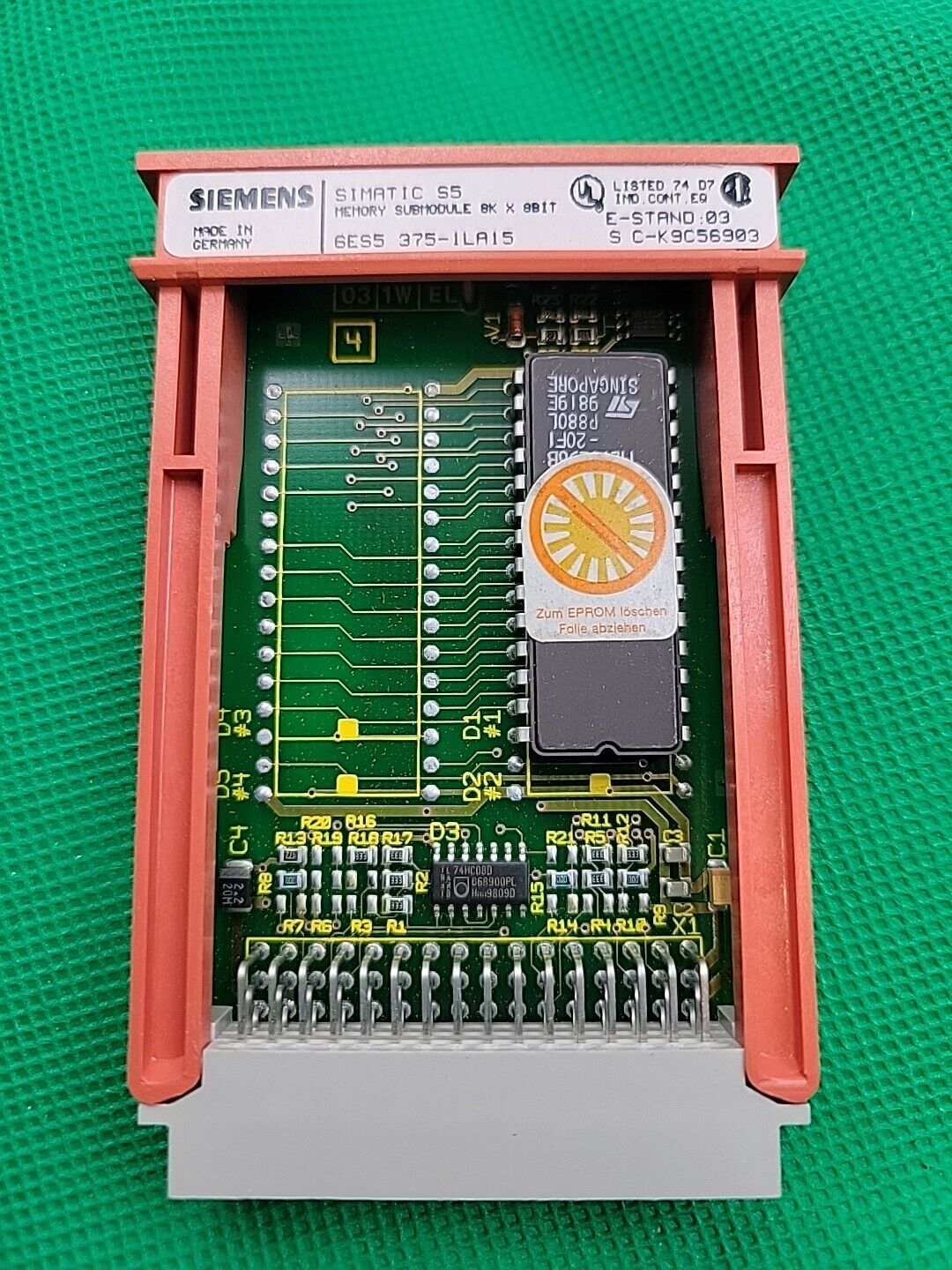 Siemens  Simatic S5, 6ES5 375-1LA15, Memory Module, NEW