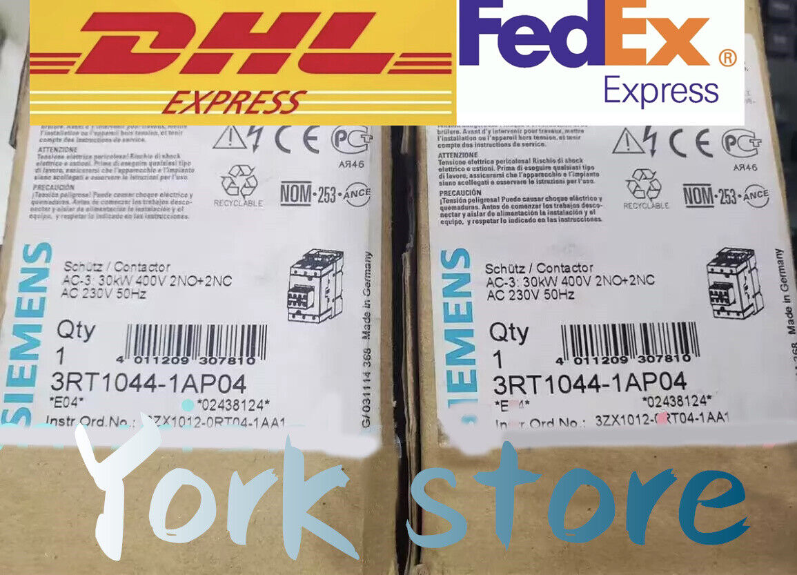 ONE PCS NEW 3RT1044-1AP04 Siemens AC contactor brand new Fastshipping